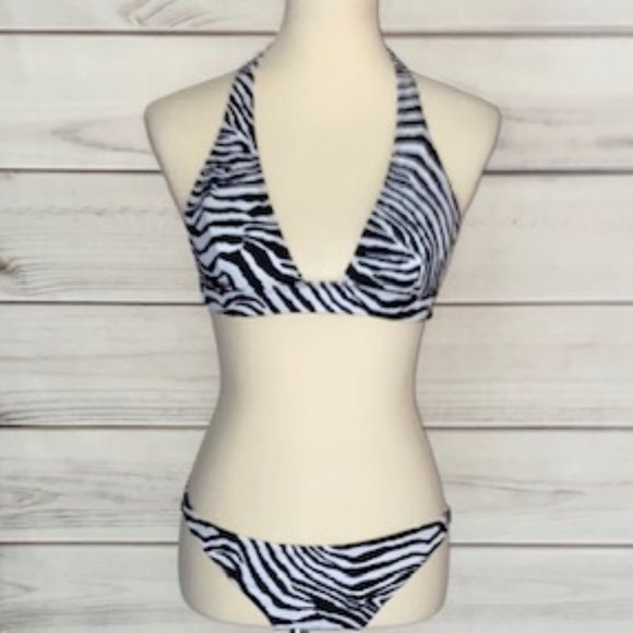 Express Other - Express Zebra Print Bikini - New